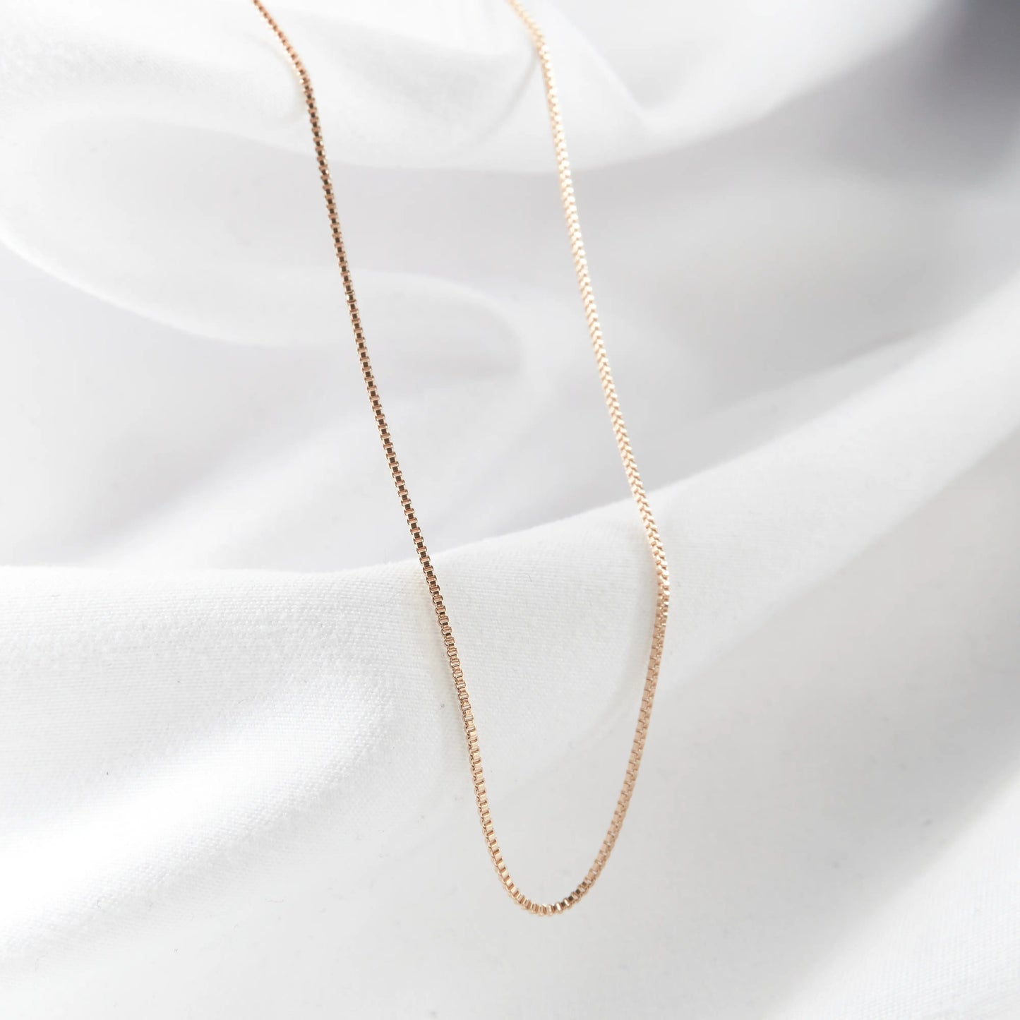 CADENA VENECIANA 1MM-45CM - Oro laminado 18k