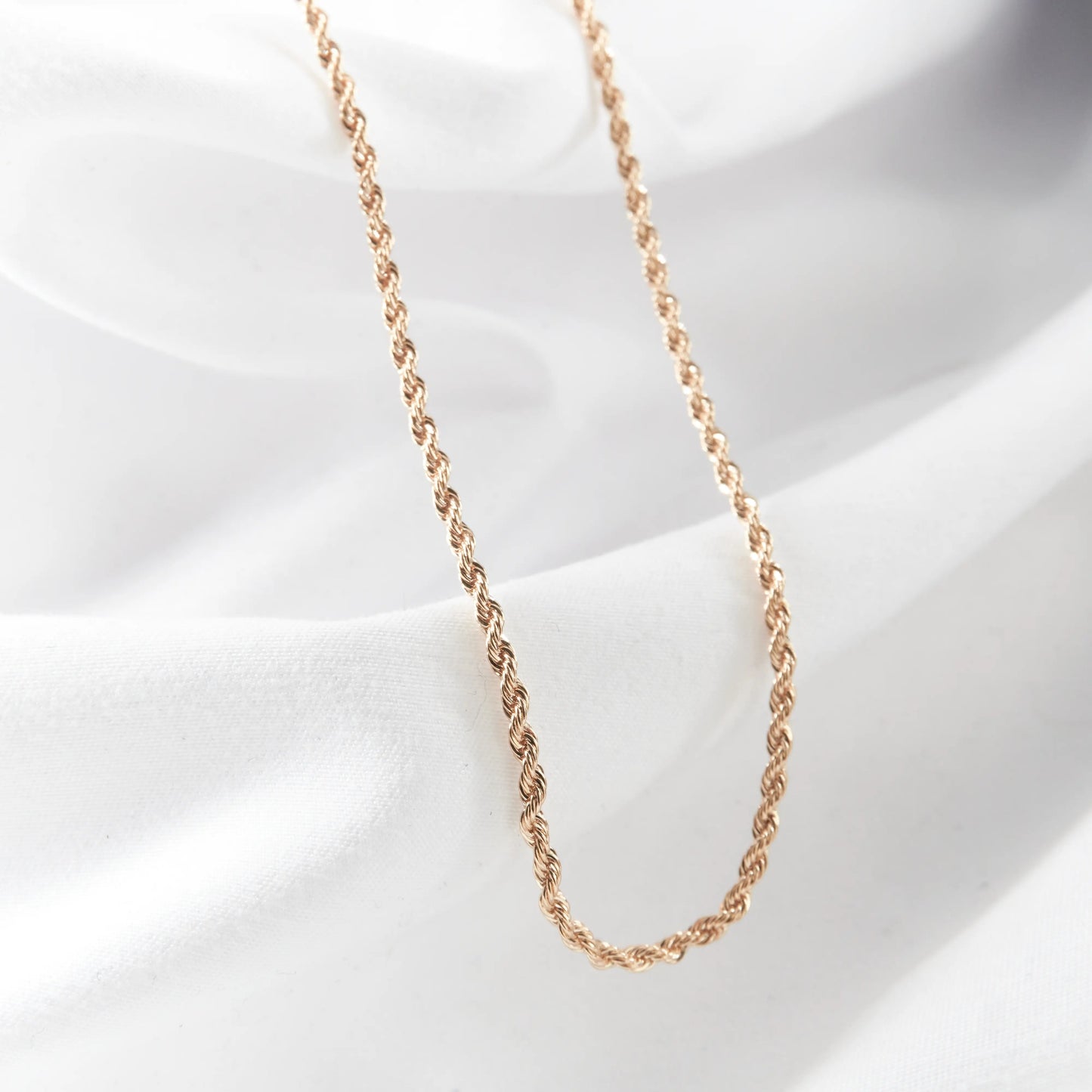 CADENA LAZO 2MM - 60CM - Oro laminado 18k