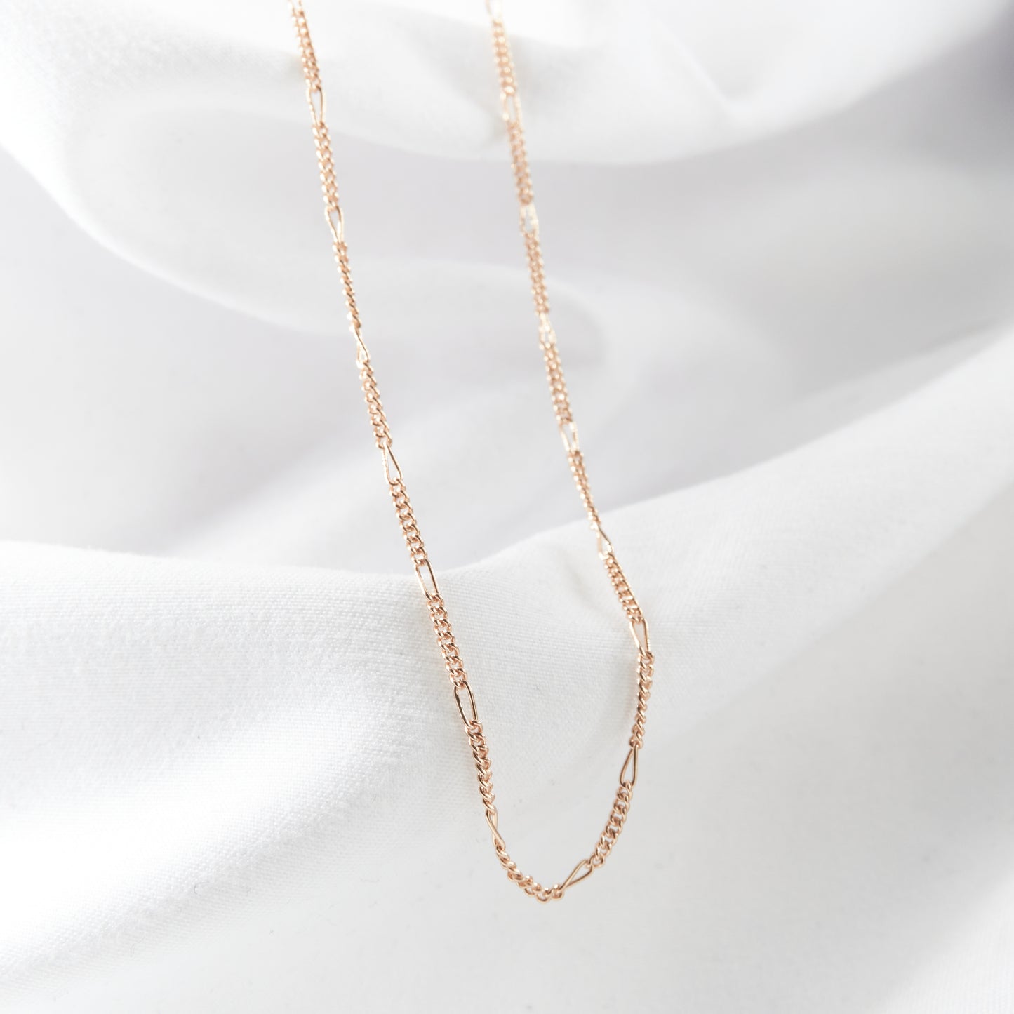 CADENA CARTIER 7X1 1.5MM-45CM - Oro laminado 18k