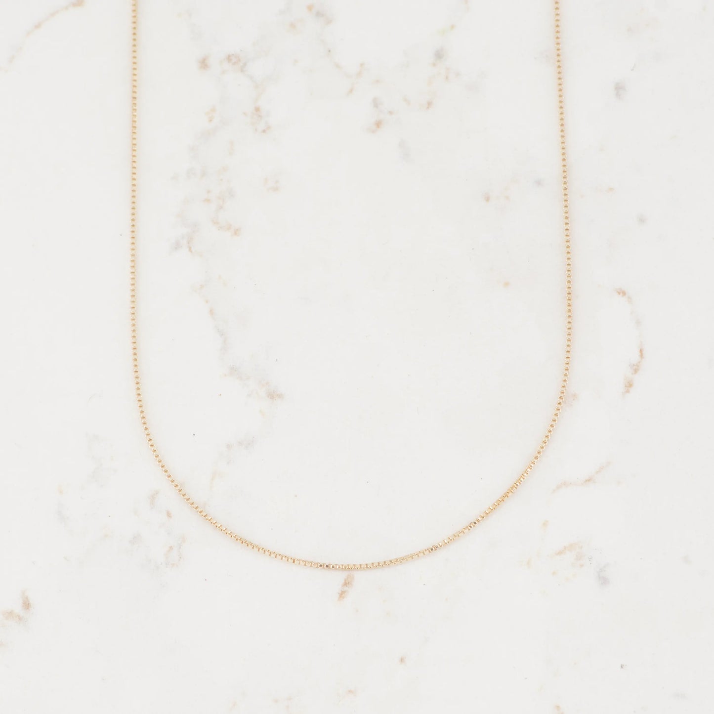 CADENA VENECIANA 1MM-45CM - Oro laminado 18k