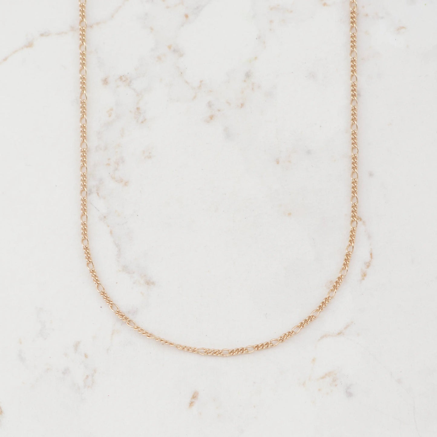 CADENA 3X1 MINI 1.5MM-60CM - Oro laminado 18k