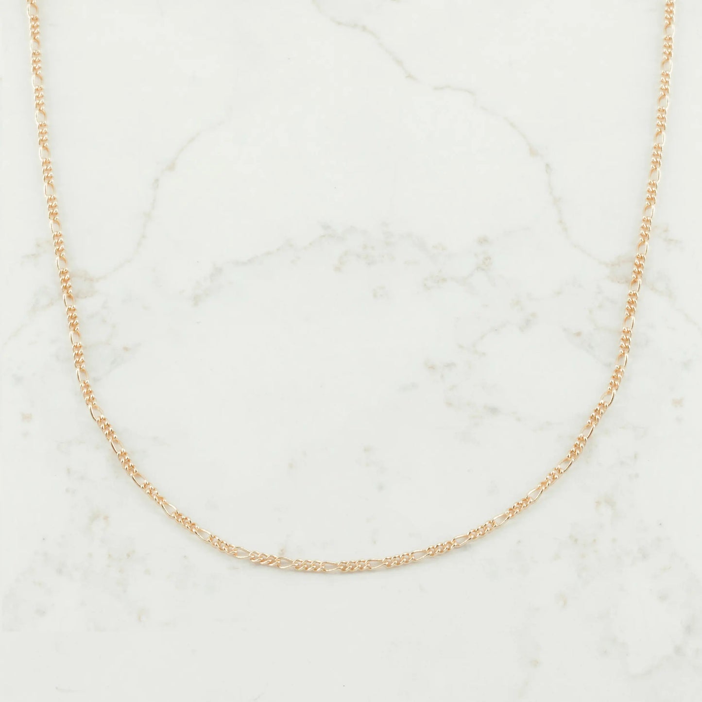 CADENA 3X1 CÍRCULO 1.5MM-60CM - Oro laminado 18k