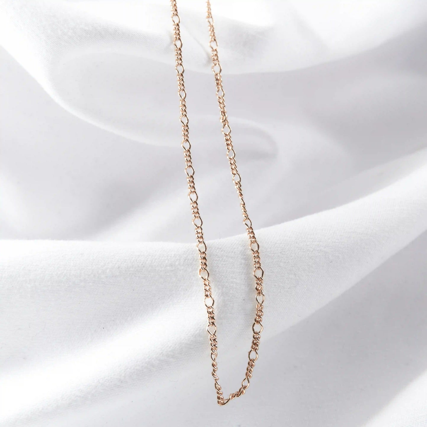 CADENA 3X1 CÍRCULO 1.5MM-60CM - Oro laminado 18k