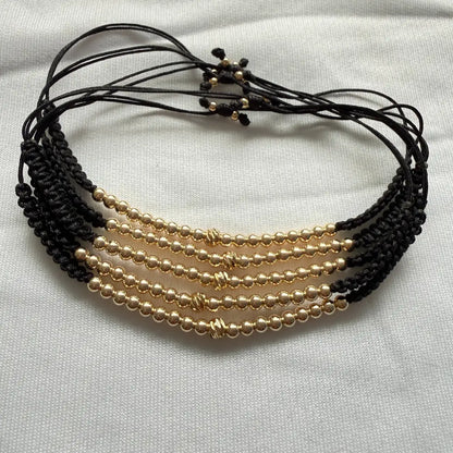 Pulsera Glamour Royale - oro laminado 18k