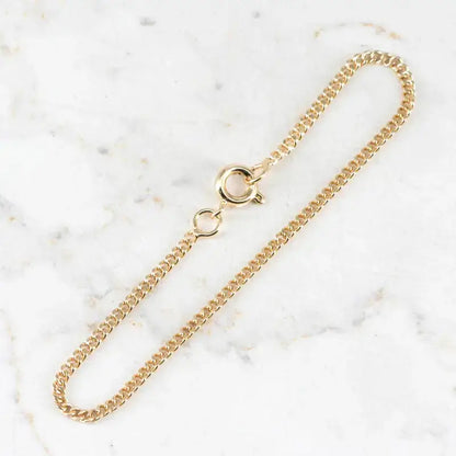 PULSERA CUBANA 2MM - Oro laminado 18k