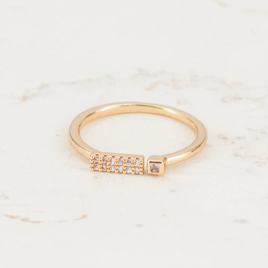 ANILLO COSMOS - Oro laminado 18k