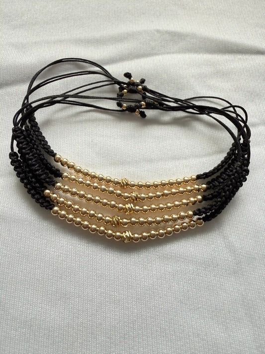 Pulsera Glamour Royale - oro laminado 18k